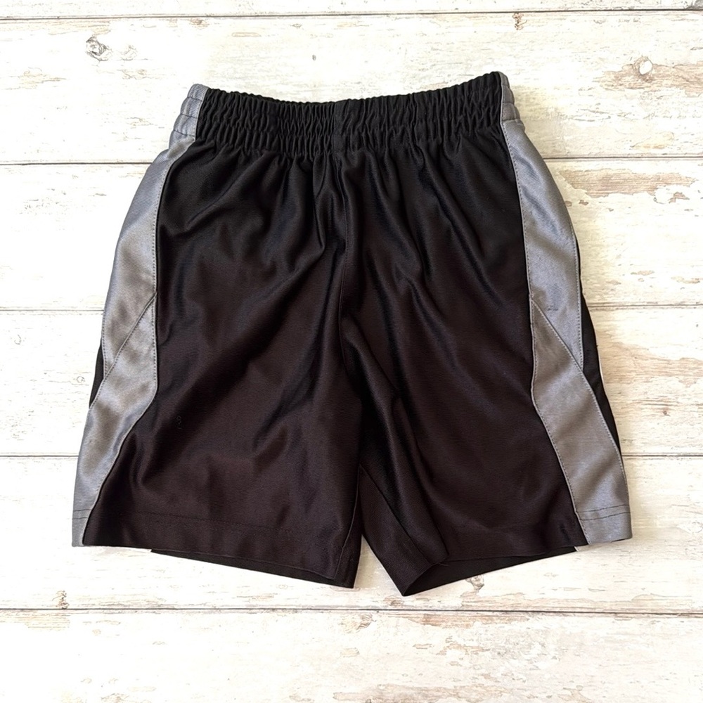 Prospirit 6/7 Boys Black Athletic Basketball Activewear Shorts Size 6 7 Kids